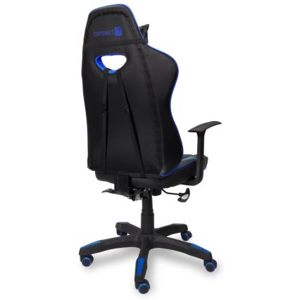 CONNECT IT CGC-0700-BL - Spēļu krēsls LeMans Pro melns/zils