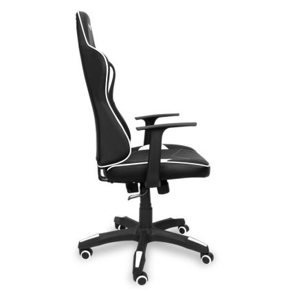 CONNECT IT CGC-0700-WH - Spēļu krēsls LeMans Pro melns/balts