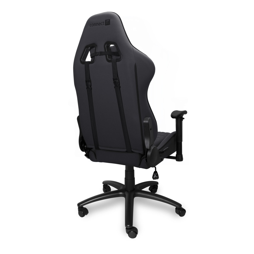 CONNECT IT CGC-1200-GY - Gaming krēsls Monaco Pro pelēka/melna