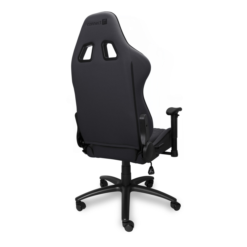CONNECT IT CGC-1200-GY - Gaming krēsls Monaco Pro pelēka/melna