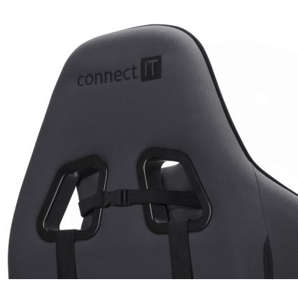 CONNECT IT CGC-1200-GY - Gaming krēsls Monaco Pro pelēka/melna