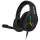 CONNECT IT CHP-3595-BK - LED RGB Vadu spēļu austiņas ar mikrofonu melna