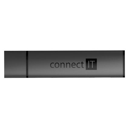 CONNECT IT CHU-4060-AN - USB-A hub ar atmiņas kartes lasītāju 4in1