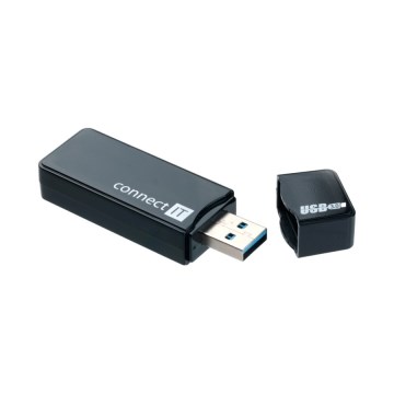 CONNECT IT CI-104 - Atmiņas kartes lasītājs USB