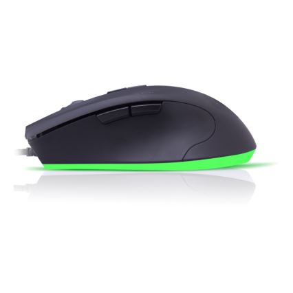 CONNECT IT CI-1128 - LED Vadu spēļu pele 1000/1200/1600/3200 DPI melna