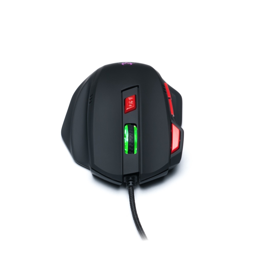 CONNECT IT CI-191 - LED Vadu spēļu pele 800/1600/2400/3200 DPI melna
