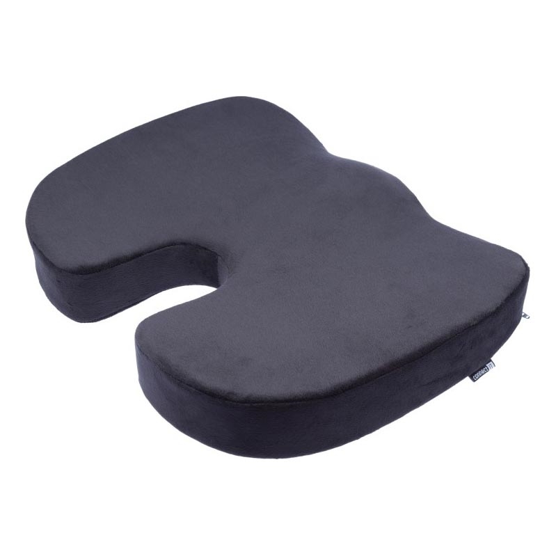 CONNECT IT CI-528 - Ergonomisks krēsla polsteris melna