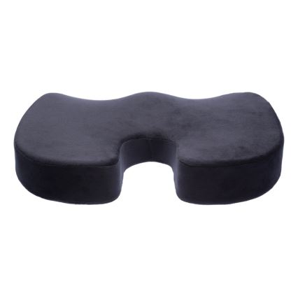 CONNECT IT CI-528 - Ergonomisks krēsla polsteris melna