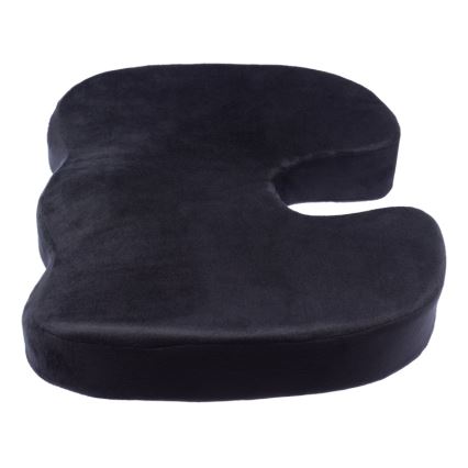 CONNECT IT CI-528 - Ergonomisks krēsla polsteris melna