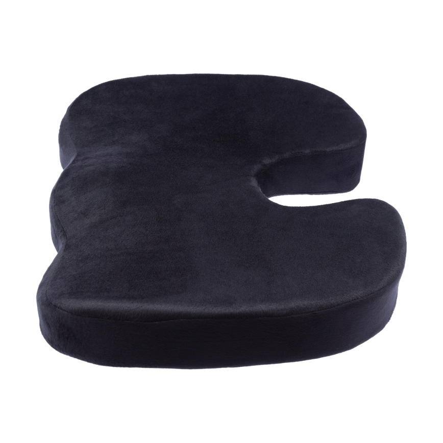 CONNECT IT CI-528 - Ergonomisks krēsla polsteris melna