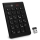 CONNECT IT CKB-0062-BK - Bezvadu ciparu tastatūra 1xAAA melna