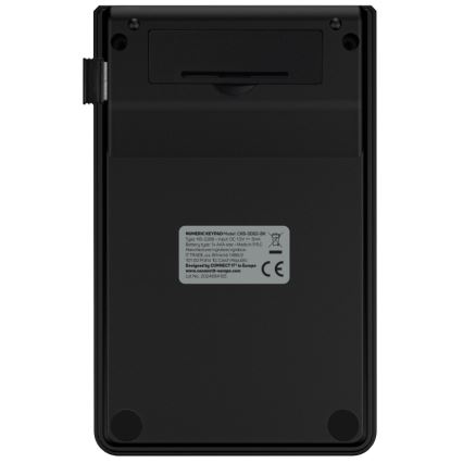 CONNECT IT CKB-0062-BK - Bezvadu ciparu tastatūra 1xAAA melna