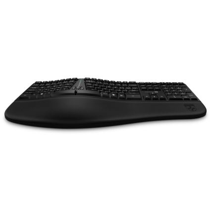 CONNECT IT CKB-2800-CS - Ergonomiska bezvadu tastatūra ar CZ/SK lokalizāciju melna
