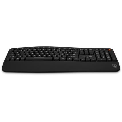 CONNECT IT CKM-6010-CS - Ergonomiska bezvadu tastatūra un pele 800/1200/1600/2400 DPI ar CZ/SK lokalizāciju 1xAA + 2xAAA melna