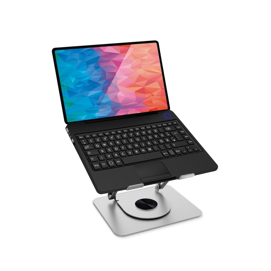 CONNECT IT CMF-2100-SL - Grozāms klēpjdatora statīvs sudraba