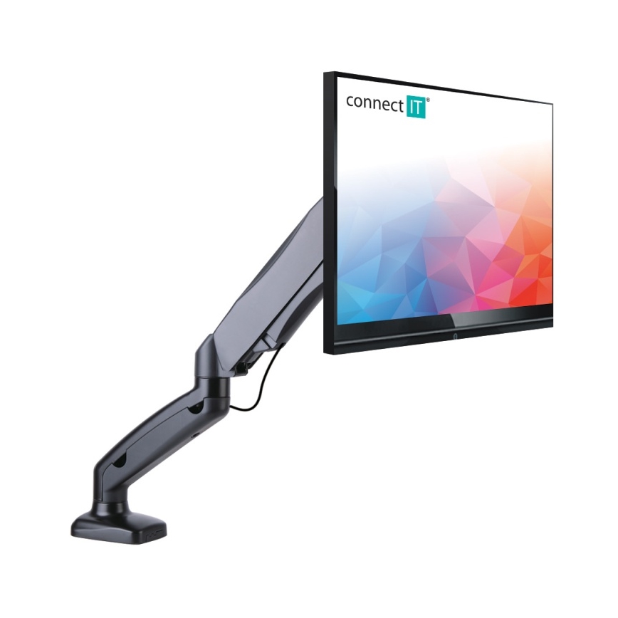 CONNECT IT CMF-3107-BK - Universāls monitora stiprinājums 13-32” melna