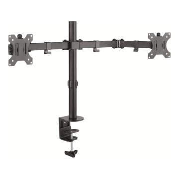 CONNECT IT CMF-3203-BK - Universāls stiprinājums 2 monitoriem 13-32” melna