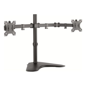 CONNECT IT CMF-3204-BK - Universāls stiprinājums 2 monitoriem 13-32” melna