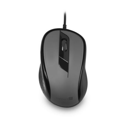 CONNECT IT CMO-1200-GY - Vadu pele 1000 DPI melna/pelēka