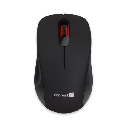 CONNECT IT CMO-2230-BK - Bezvadu klusā pele MUTE 1200 DPI 1xAA melna