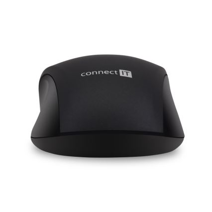 CONNECT IT CMO-2230-BK - Bezvadu klusā pele MUTE 1200 DPI 1xAA melna