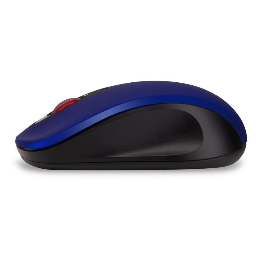 CONNECT IT CMO-2230-BL - Bezvadu klusā pele MUTE 1200 DPI 1xAA melna/zila
