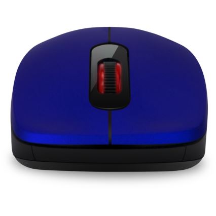 CONNECT IT CMO-2230-BL - Bezvadu klusā pele MUTE 1200 DPI 1xAA melna/zila