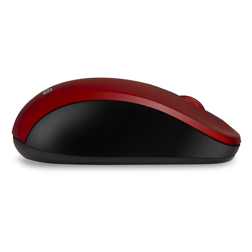 CONNECT IT CMO-2230-RD - Bezvadu klusā pele MUTE 1200 DPI 1xAA melna/sarkana