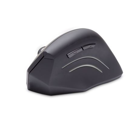 CONNECT IT CMO-2510-BK - Ergonomiskā bezvadu pele Verti Wireless 800/1200/1600 DPI 2xAAA melna