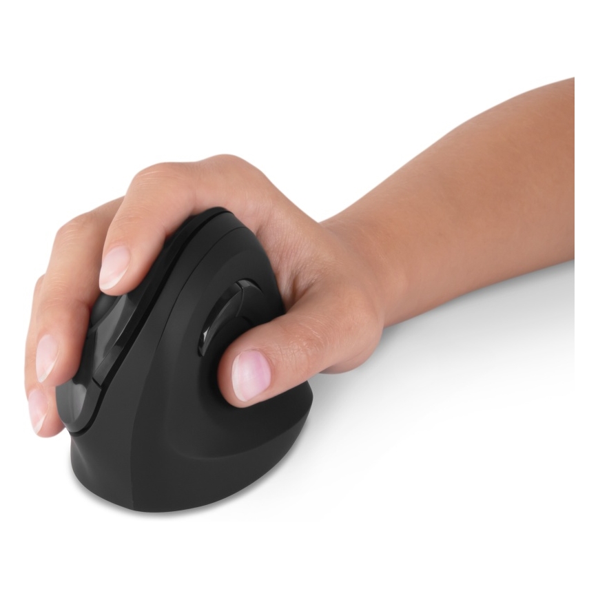 CONNECT IT CMO-2700-BK - Ergonomiska bezvadu pele 800/1200/1600 DPI 1xAA melna
