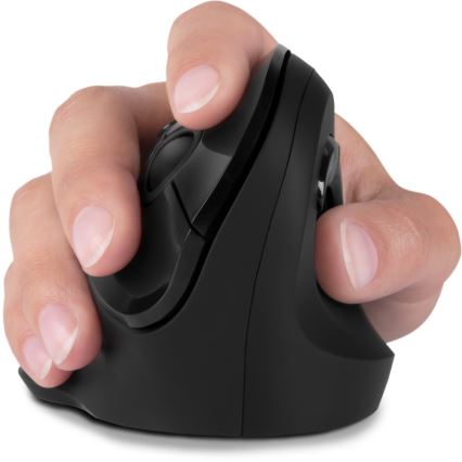 CONNECT IT CMO-2700-BK - Ergonomiska bezvadu pele 800/1200/1600 DPI 1xAA melna