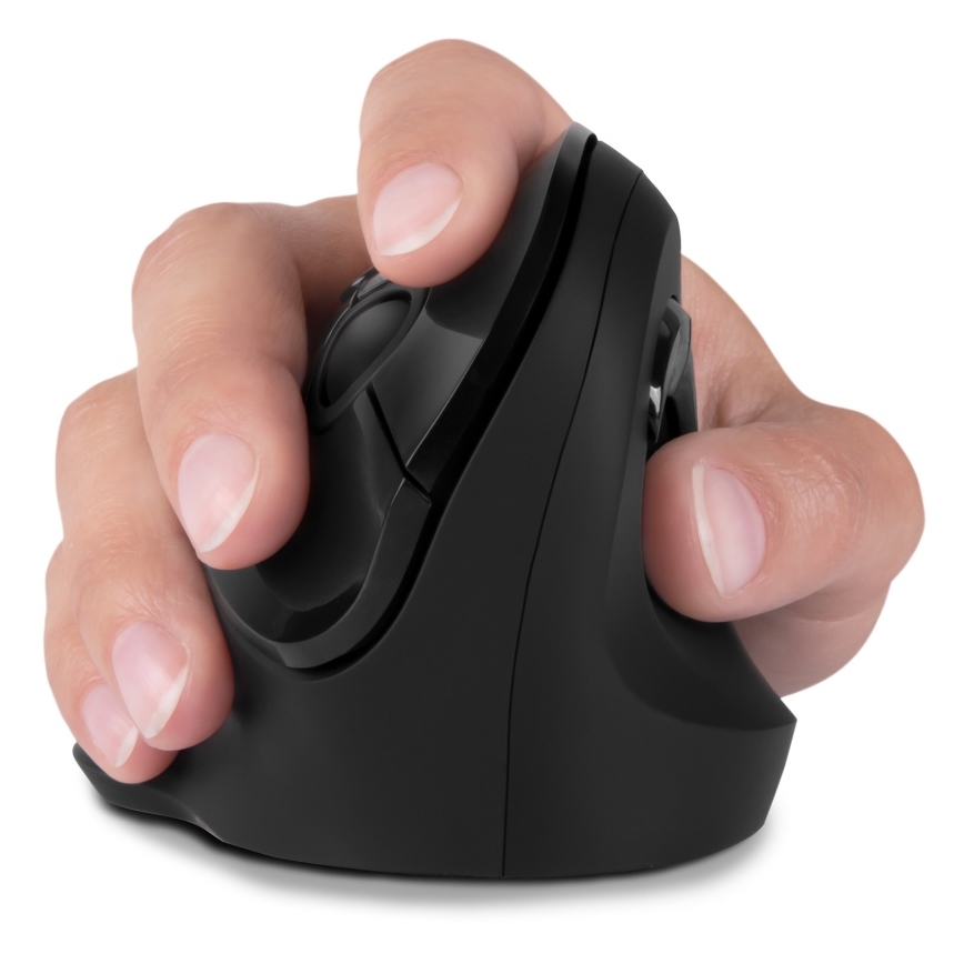 CONNECT IT CMO-2700-BK - Ergonomiska bezvadu pele 800/1200/1600 DPI 1xAA melna