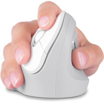 CONNECT IT CMO-2700-WH - Ergonomiska bezvadu pele 800/1200/1600 DPI 1xAA balta