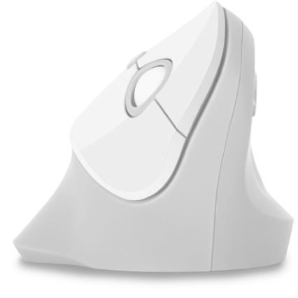 CONNECT IT CMO-2700-WH - Ergonomiska bezvadu pele 800/1200/1600 DPI 1xAA balta