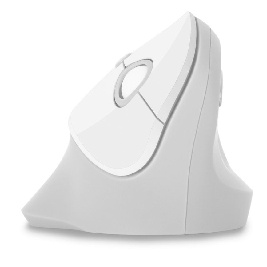CONNECT IT CMO-2700-WH - Ergonomiska bezvadu pele 800/1200/1600 DPI 1xAA balta