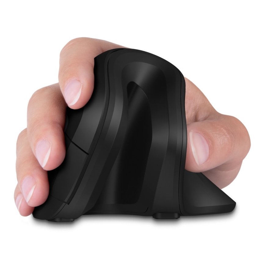 CONNECT IT CMO-2900-BK - Ergonomiska bezvadu pele 800/1200/1600 DPI 1xAA melna