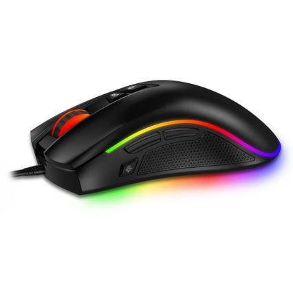 CONNECT IT CMO-3591-BK - LED RGB Vadu spēļu pele 500-7200 DPI melna