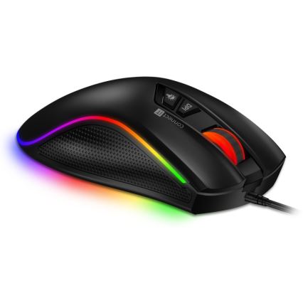 CONNECT IT CMO-3591-BK - LED RGB Vadu spēļu pele 500-7200 DPI melna