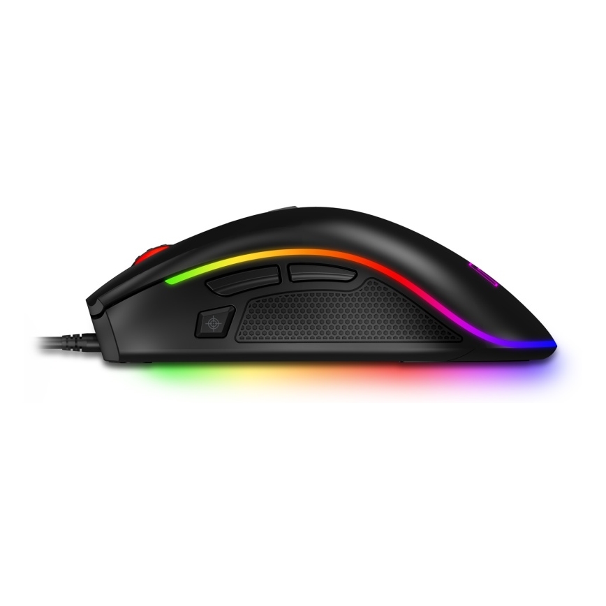 CONNECT IT CMO-3591-BK - LED RGB Vadu spēļu pele 500-7200 DPI melna