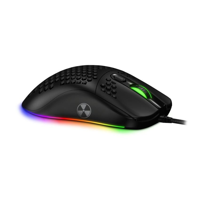 CONNECT IT CMO-5511-BK - LED RGB Vadu spēļu pele 200-12800 DPI melna