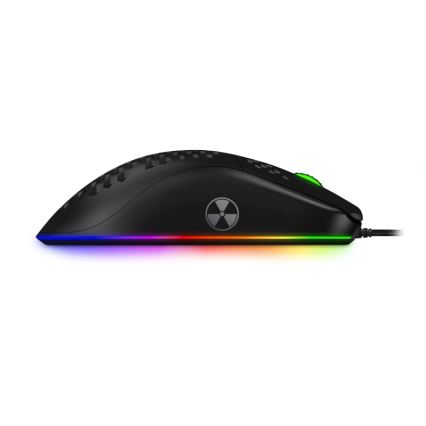 CONNECT IT CMO-5511-BK - LED RGB Vadu spēļu pele 200-12800 DPI melna
