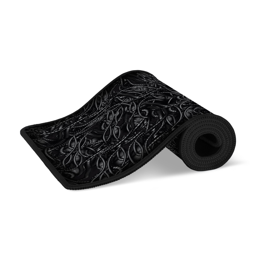CONNECT IT CMP-1110-LG - Paliktnis tastatūrai un peles paliktnis 88,6x24,5 cm melns/zaļš