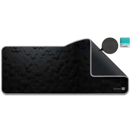 CONNECT IT CMP-2000-XL - Paliktnis tastatūrai un pele 79,5x34,5 cm melna
