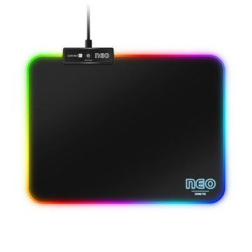 CONNECT IT CMP-3100-SM - LED RGB Gaming peles paliktnis 32x24,5 cm melna