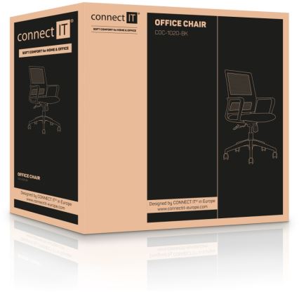 CONNECT IT COC-1020-BK - Biroja krēsls ForHealth AlfaPro melna