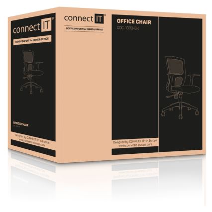 CONNECT IT COC-1030-BK - Biroja krēsls ForHealth BetaPro melna