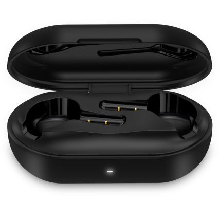 CONNECT IT HEP-5300-BK - Bezvadu austiņas ar mikrofonu 300 mAh melna