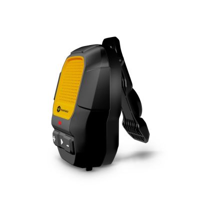 CONNECT IT HSP-1010-BK - Bezvadu skaļrunis ar mikrofonu ClipBEAT 2W/5V 560 mAh IPX7 melns/dzeltens