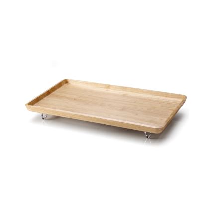 Continenta C3245 - gultas paplāte 53x32 cm, no kaučuk koka