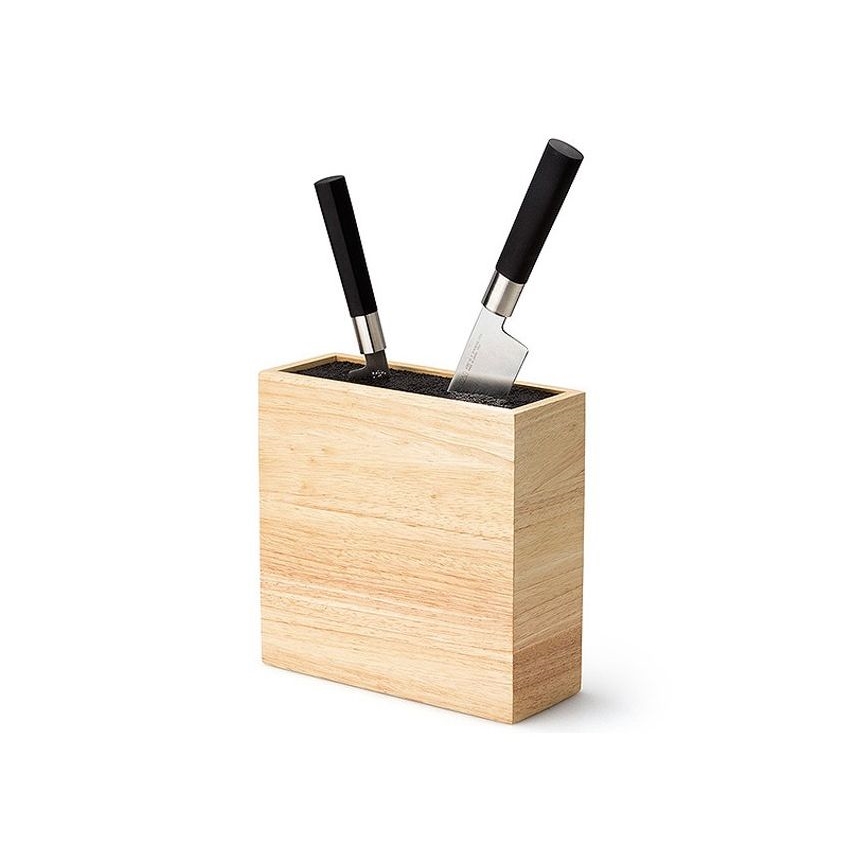 Continenta C3314 - Nažu statīvs ar elastīgu ieliktni 22x9x21,5 cm gumijkoks